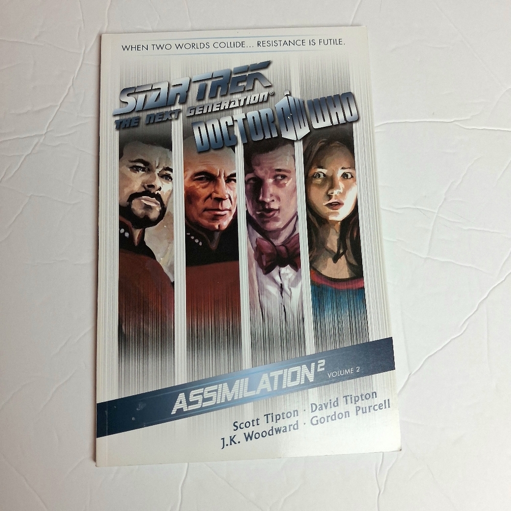Star Trek Next Generation Doctor Who Assimilation 2 Comic Book Crossover
